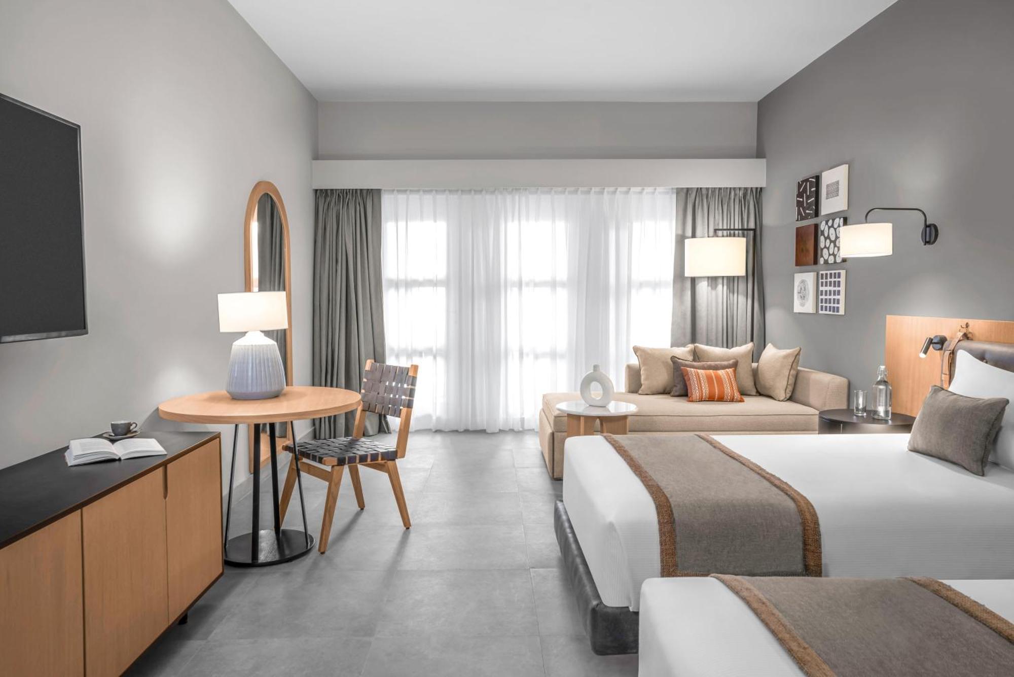 Premium Kamer met Twee Aparte Bedden en Uitzicht